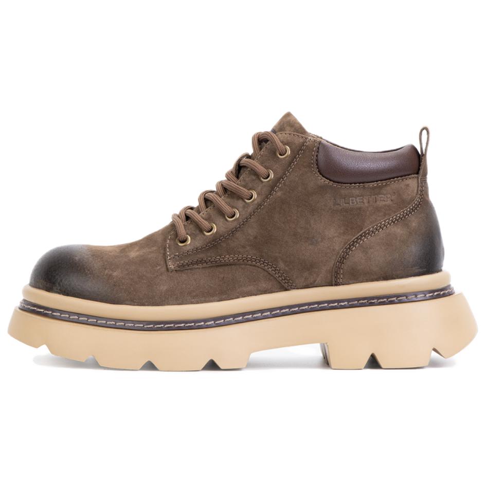 Lilbetter Британские винтажные зимние мартинсы на платформе для увеличения роста мужские - чайно-коричневые (с флисовой подкладкой), цвет Tea Brown (Fleece-Lined)
Lilbetter Британские винтажные зимние мартинсы на платформе для увеличения роста мужские - чайно-коричневые (с флисовой подкладкой), цвет Tea Brown (Fleece-Lined)