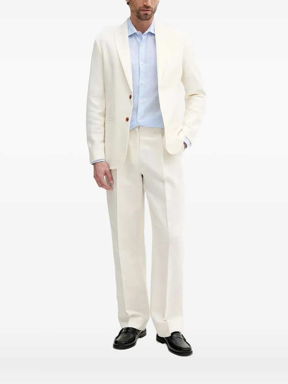 Пиджак с двумя пуговицами Sisley, белый
Пиджак с двумя пуговицами Sisley, белый