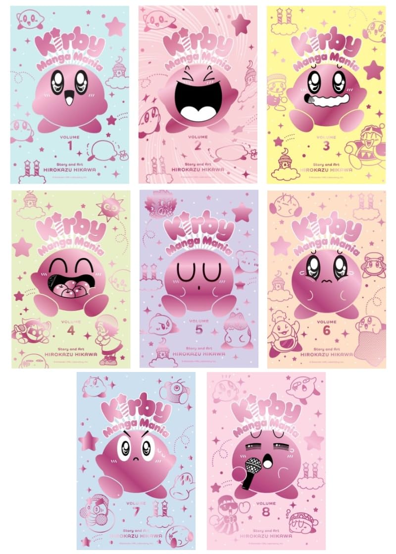 Kirby Manga Mania Series 8-Book Collection Set (Vol.1 to Vol.8) - An Action-Packed Manga Adventure with Kirby (HarperCollins)
Kirby Manga Mania Series 8-Book Collection Set (Vol.1 to Vol.8) - An Action-Packed Manga Adventure with Kirby (HarperCollins)