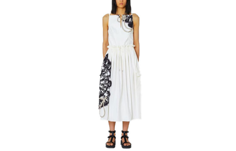 Платье без рукавов женское белое Hermes
Платье без рукавов женское белое Hermes