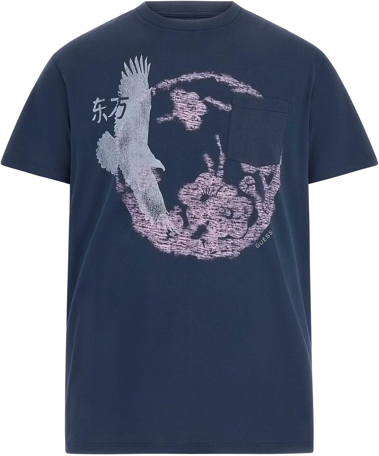 Мужская футболка GUESS Eco с коротким рукавом и принтом вишневого цвета с орлом, Smart Blue Multi, Красный, Мужская футболка GUESS Eco с коротким рукавом и принтом вишневого цвета с орлом, Smart Blue Multi
Мужская футболка GUESS Eco с коротким рукавом и принтом вишневого цвета с орлом, Smart Blue Multi, Красный, Мужская футболка GUESS Eco с коротким рукавом и принтом вишневого цвета с орлом, Smart Blue Multi