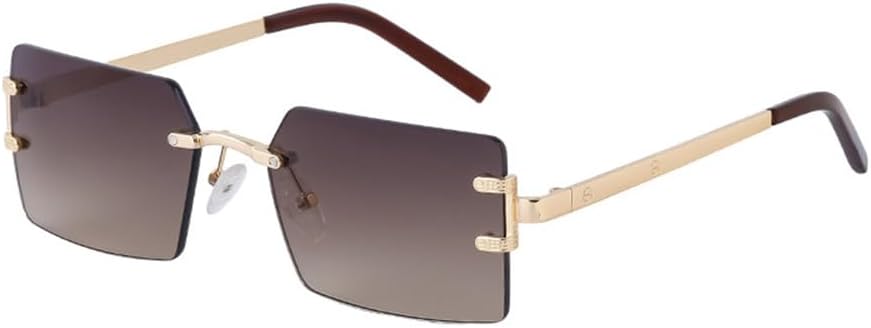 Ретро женские солнцезащитные очки без оправы с алмазной огранкой, металлическая оправа для очков, для активного отдыха и вождения, мужские солнцезащитные очки UV400 HDUBFY, 4
Ретро женские солнцезащитные очки без оправы с алмазной огранкой, металлическая оправа для очков, для активного отдыха и вождения, мужские солнцезащитные очки UV400 HDUBFY, 4