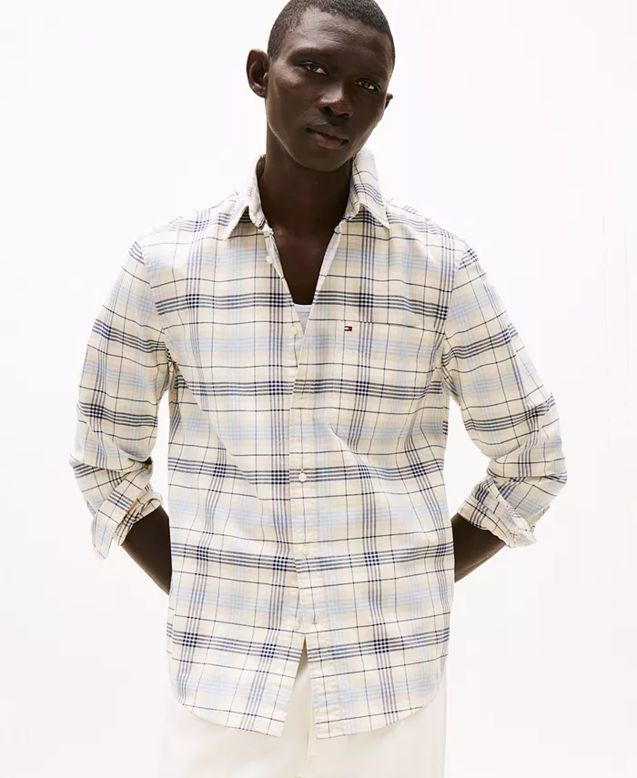 Мужская классическая рубашка Oxford в клетку Tommy Hilfiger, мультиколор
Мужская классическая рубашка Oxford в клетку Tommy Hilfiger, мультиколор