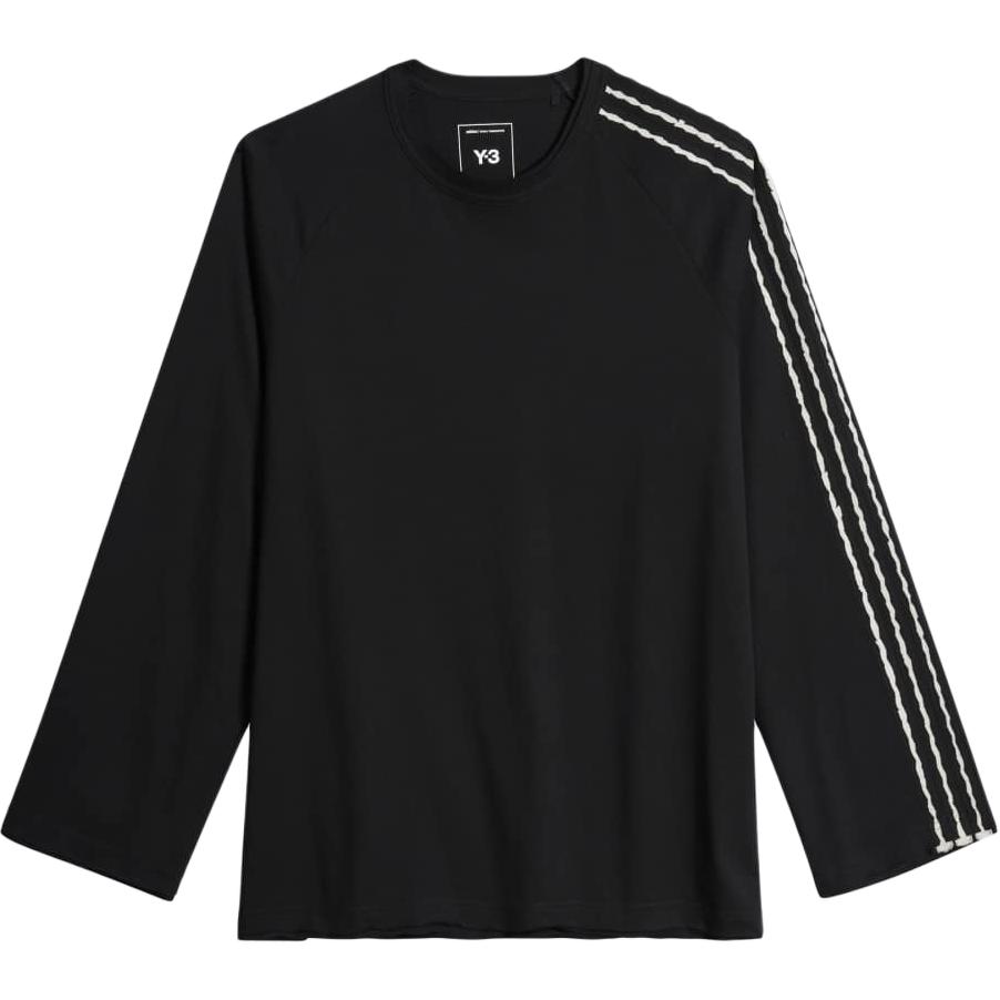 Y-3 Футболка Y 3, унисекс, черная, с круглым вырезом, прямого кроя
Y-3 Футболка Y 3, унисекс, черная, с круглым вырезом, прямого кроя