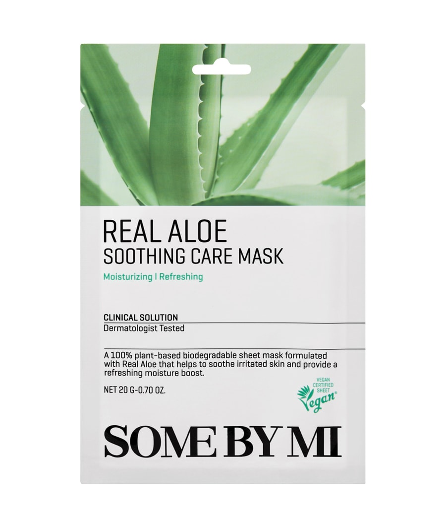 Тканевая маска Some By Mi Real Care Mask Aloe Soothing Care Mask, 20 ml
Тканевая маска Some By Mi Real Care Mask Aloe Soothing Care Mask, 20 ml