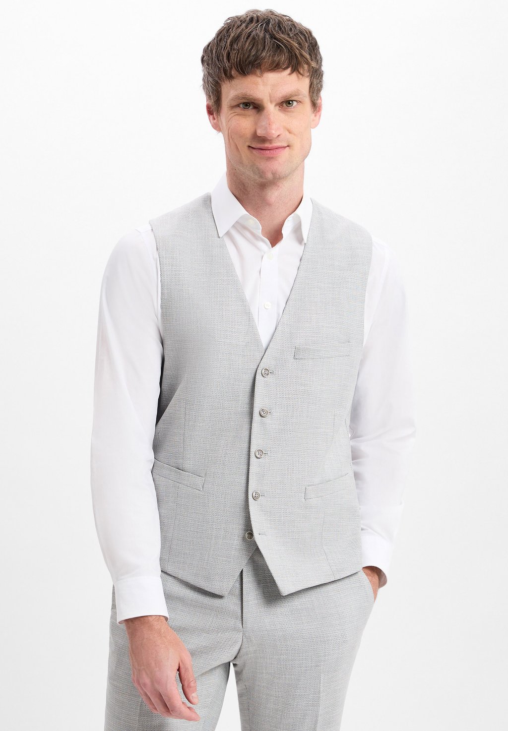Костюмный жилет Waistcoat FINSHLEY & HARDING, серый
Костюмный жилет Waistcoat FINSHLEY & HARDING, серый