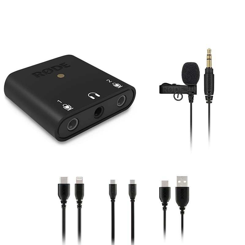 Микрофон RODE Ai-Micro, Lav Go Black
Микрофон RODE Ai-Micro, Lav Go Black