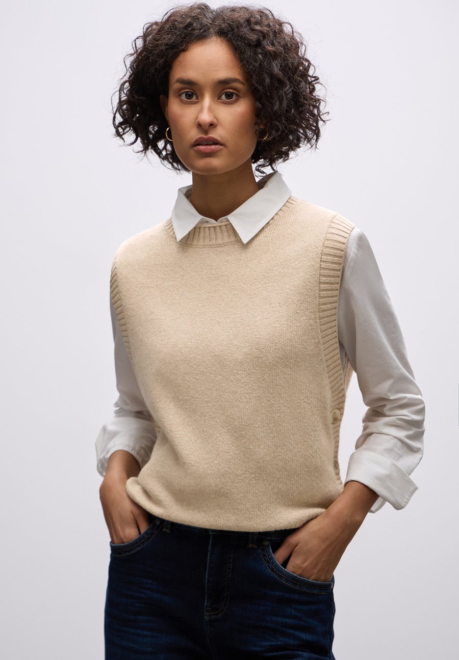 Джемпер Street One ÄRMELLOSER, Beige
Джемпер Street One ÄRMELLOSER, Beige