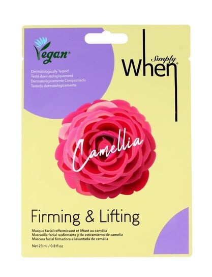 Укрепляющая и лифтинговая тканевая маска для лица - Камелия 23 мл When Simply
Укрепляющая и лифтинговая тканевая маска для лица - Камелия 23 мл When Simply