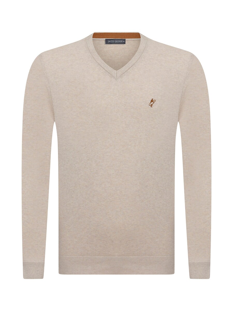 Свитер с v-образным вырезом Jacey Quinn Sweater, бежевый
Свитер с v-образным вырезом Jacey Quinn Sweater, бежевый