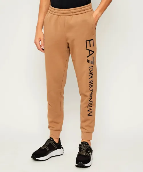 Спортивные штаны Slim fit Ea7, бежевый 
Спортивные штаны Slim fit Ea7, бежевый