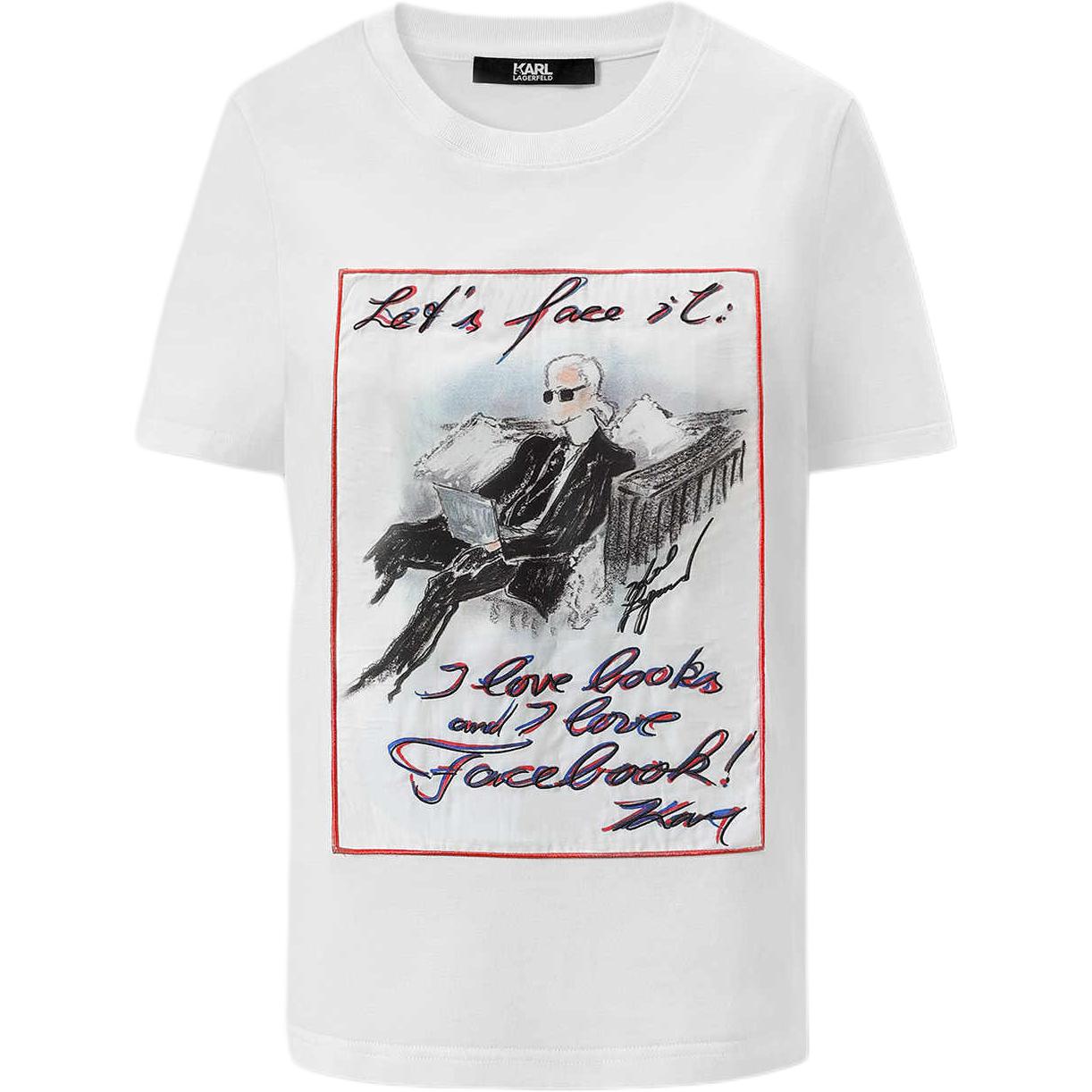 Футболка KARL LAGERFELD Regular женская белая KARL LAGERFELD / Karl Lagerfeld Jeans
Футболка KARL LAGERFELD Regular женская белая KARL LAGERFELD / Karl Lagerfeld Jeans