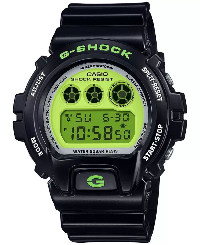 Мужские цифровые часы с черным полимерным ремешком, 50 мм, DW6900RCS-1 G-Shock, черный
Мужские цифровые часы с черным полимерным ремешком, 50 мм, DW6900RCS-1 G-Shock, черный