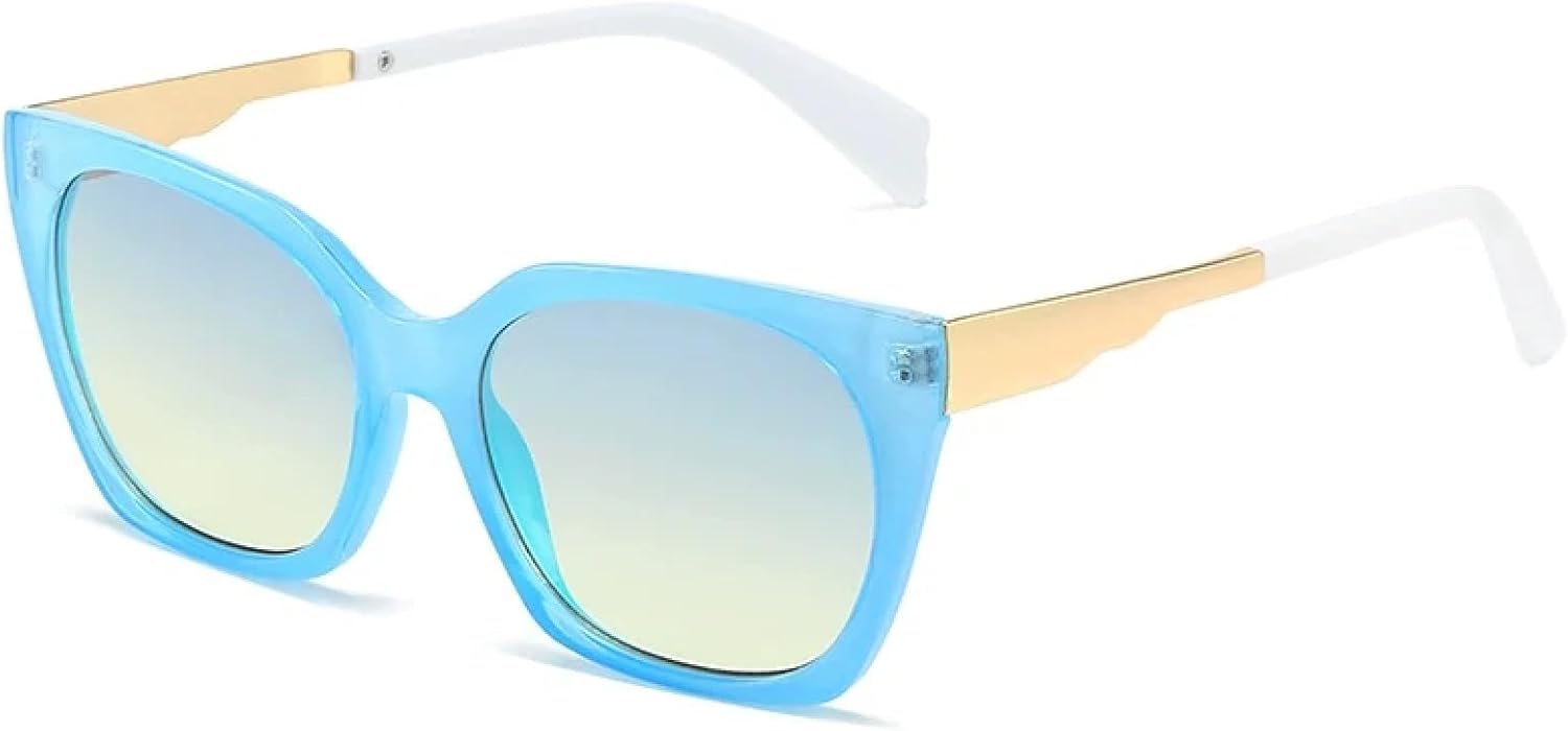 Модные солнцезащитные очки «кошачий глаз» для женщин и мужчин, винтажные, классические, роскошные, для путешествий и вождения, с защитой от УФ-излучения UV400 TKKTLLT, White Green Yellow
Модные солнцезащитные очки «кошачий глаз» для женщин и мужчин, винтажные, классические, роскошные, для путешествий и вождения, с защитой от УФ-излучения UV400 TKKTLLT, White Green Yellow