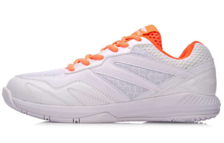 Кроссовки для бадминтона Poseidon женские с низким верхом, белые/флуоресцентные, фруктово-красные Lining
Кроссовки для бадминтона Poseidon женские с низким верхом, белые/флуоресцентные, фруктово-красные Lining