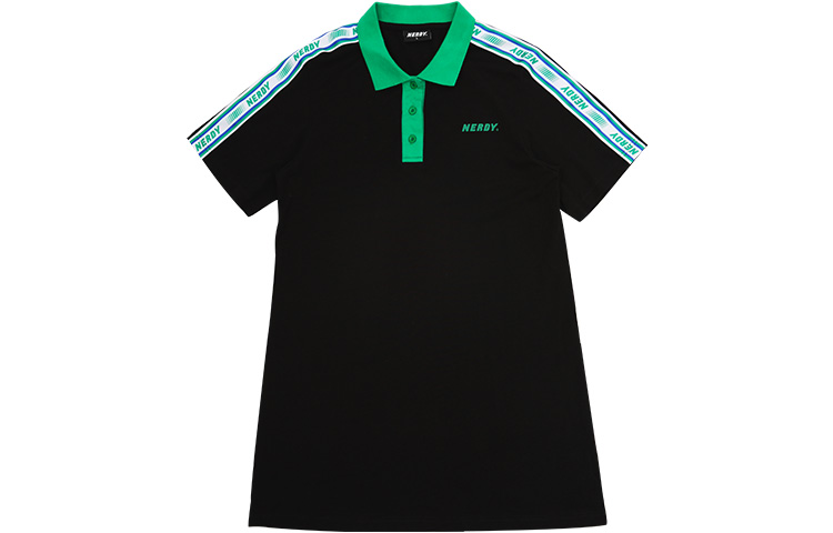 Nerdy Женское черное платье с короткими рукавами
Nerdy Женское черное платье с короткими рукавами