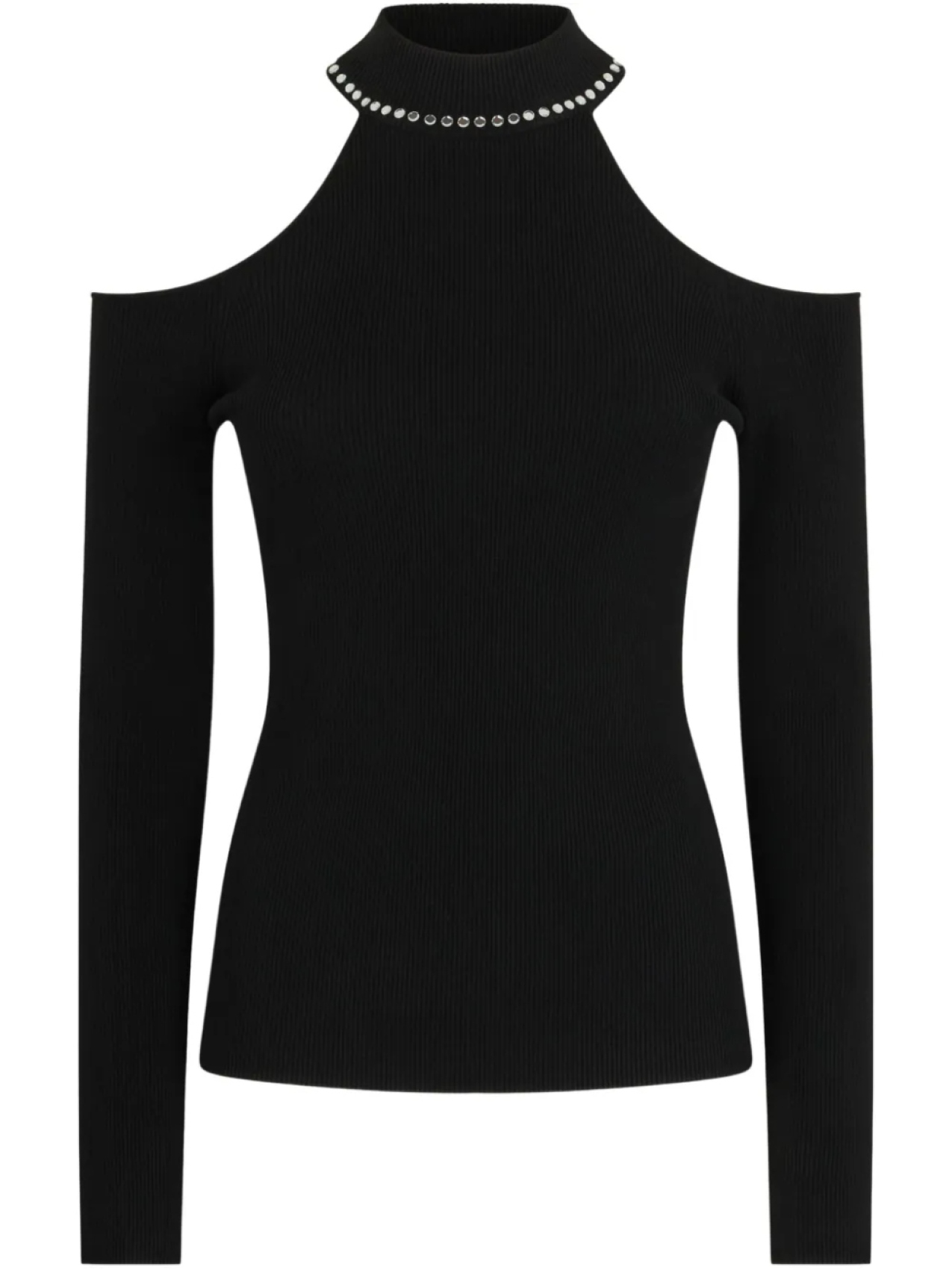 LIU JO Джемпер с заклепками, черный
LIU JO Джемпер с заклепками, черный