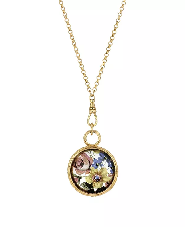 Круглое цветочное старинное ожерелье 2028, multi
Круглое цветочное старинное ожерелье 2028, multi