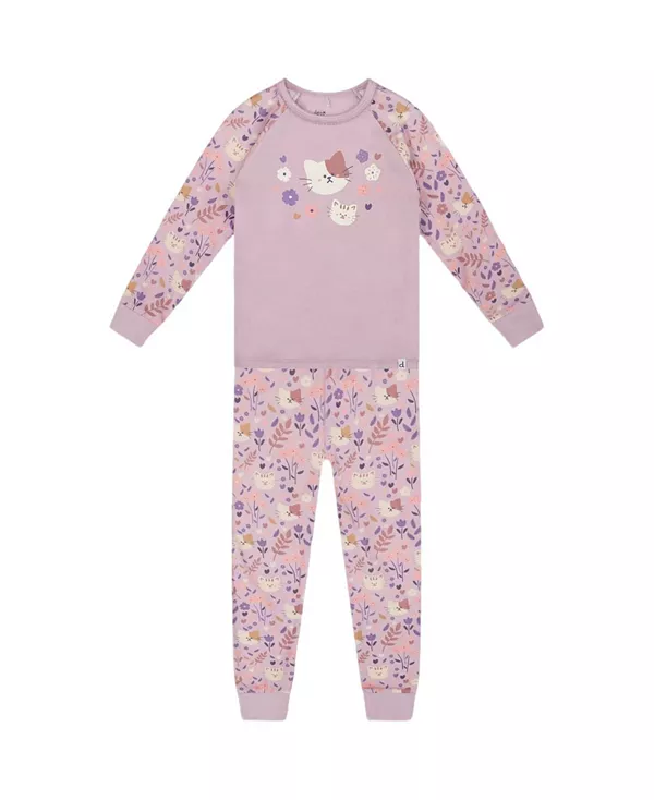 Детская пижама из органического хлопка, комплект из двух частей. Deux Par Deux, фиолетовый
Детская пижама из органического хлопка, комплект из двух частей. Deux Par Deux, фиолетовый