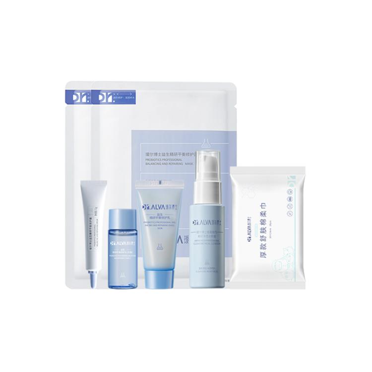 Набор из 6 предметов с пребиотиками для увлажнения и восстановления Dr.Alva
Набор из 6 предметов с пребиотиками для увлажнения и восстановления Dr.Alva