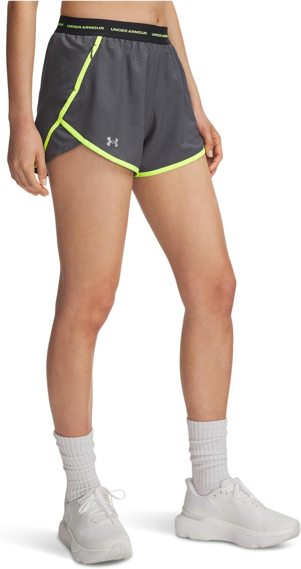 Шорты Under Armour Fly By 3-Inch Novelty Shorts, цвет Castlerock/High Vis Yellow/Reflective
Шорты Under Armour Fly By 3-Inch Novelty Shorts, цвет Castlerock/High Vis Yellow/Reflective