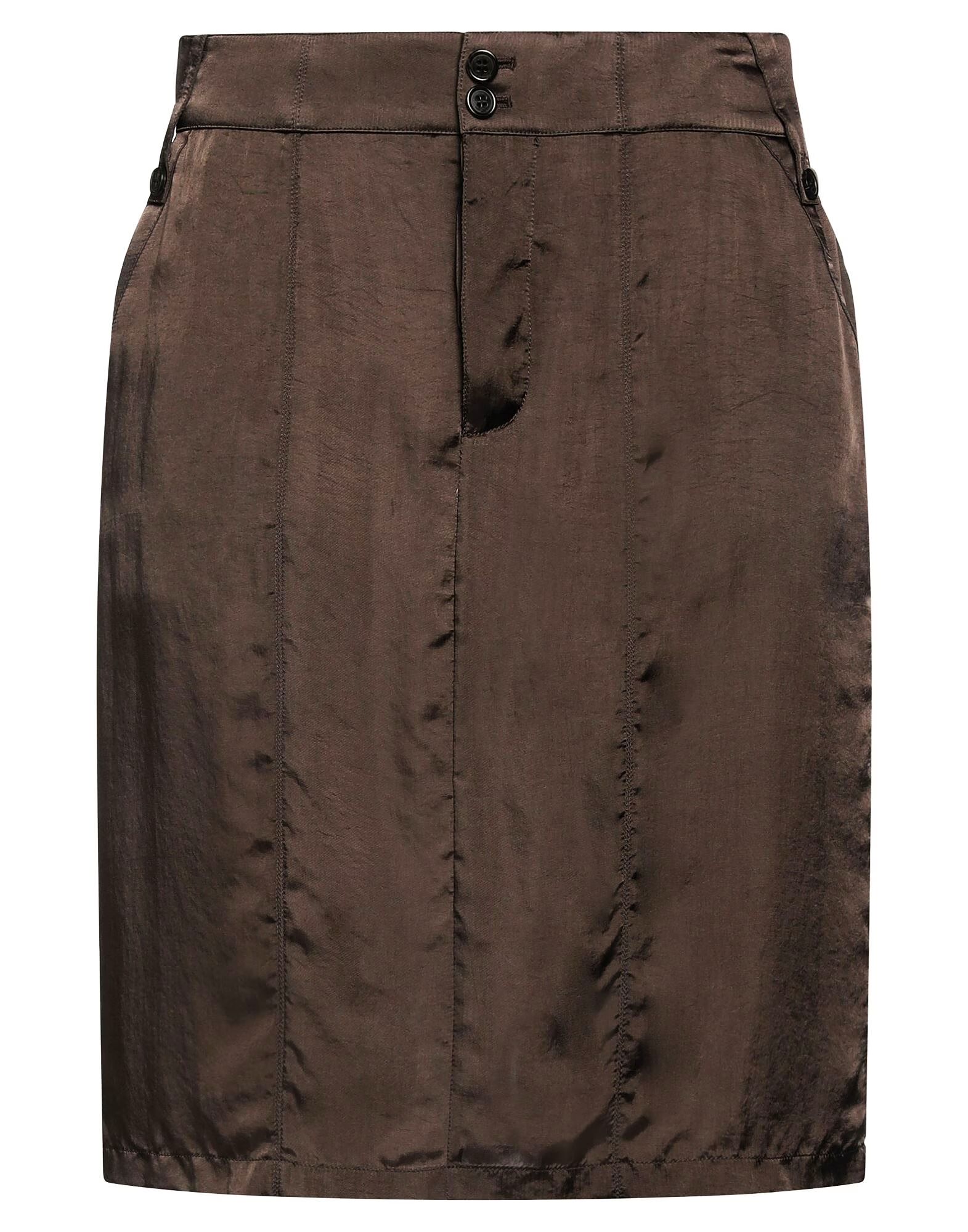 Юбка миди Saint Laurent, шоколадный
Юбка миди Saint Laurent, шоколадный