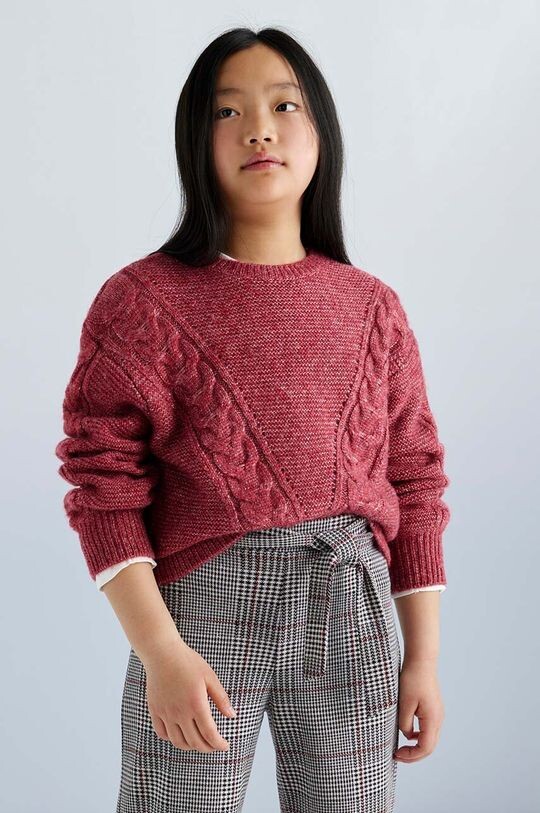 Детский свитер из смесовой шерсти Mayoral, розовый
Детский свитер из смесовой шерсти Mayoral, розовый