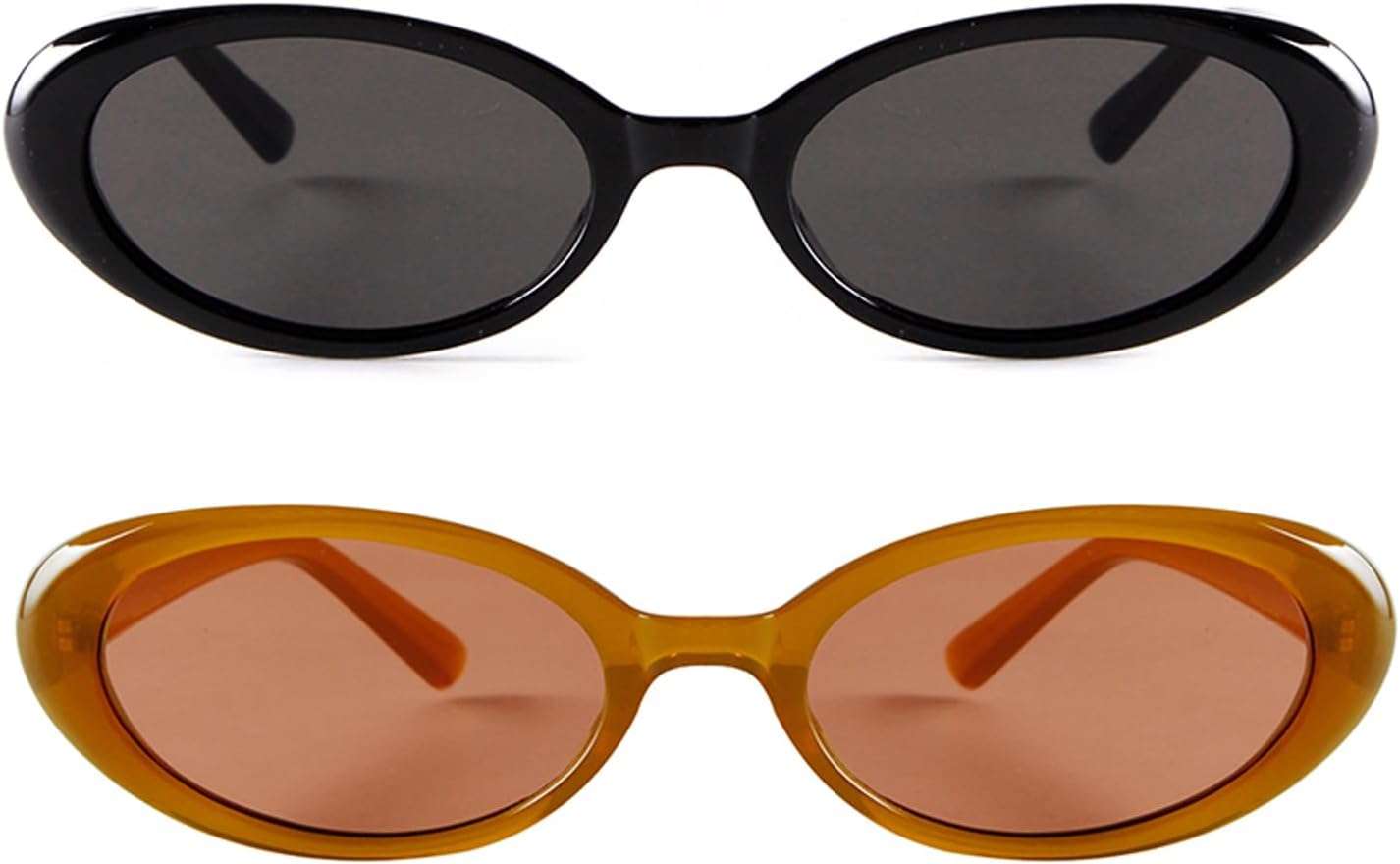 Солнцезащитные очки JUDOO в стиле ретро, овальные, для женщин и мужчин, винтажные, в стиле «кошачий глаз», 90-е годы, овальные, с защитой UV400, для вождения, Black Frame Grey Lens+brown Frame Brown Lens
Солнцезащитные очки JUDOO в стиле ретро, овальные, для женщин и мужчин, винтажные, в стиле «кошачий глаз», 90-е годы, овальные, с защитой UV400, для вождения, Black Frame Grey Lens+brown Frame Brown Lens