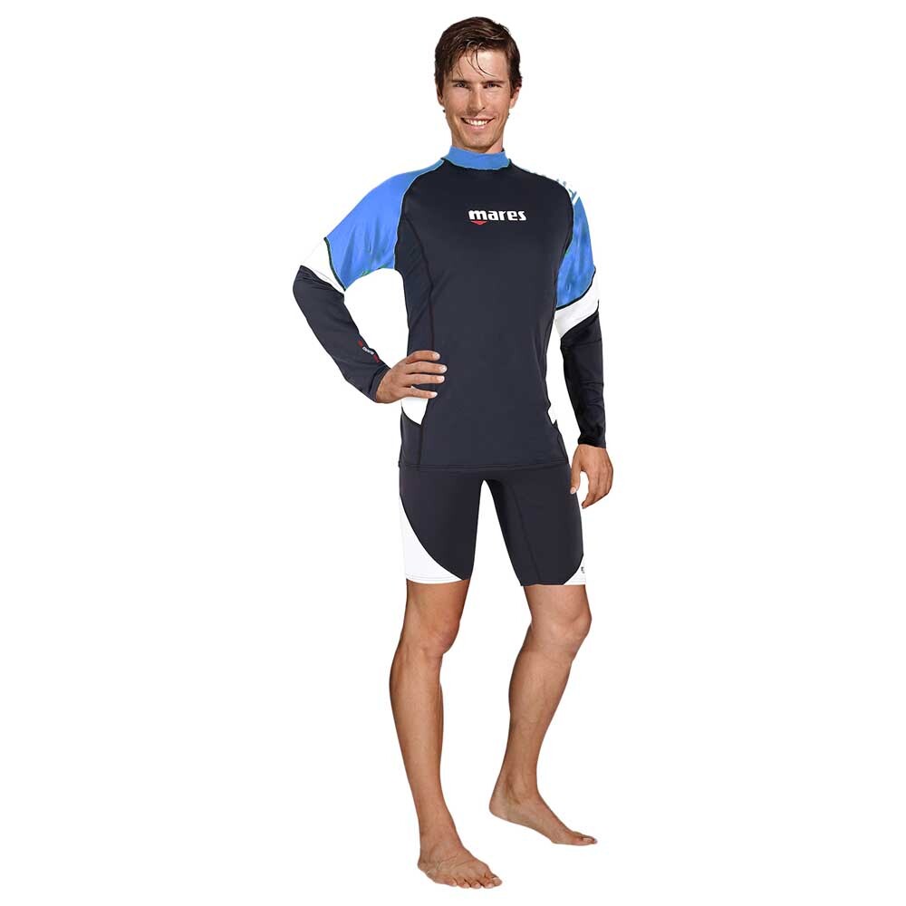 Футболка с длинным рукавом Mares Rash Guard Loose Fit, зеленый 
Футболка с длинным рукавом Mares Rash Guard Loose Fit, зеленый