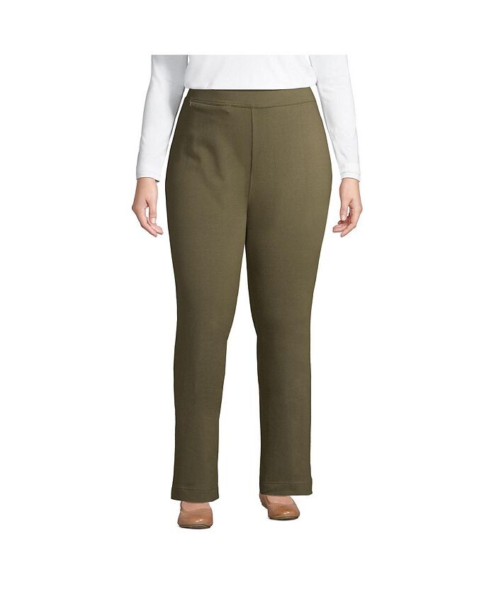 Брюки больших размеров с морской звездой, средней посадкой, прямые брюки с эластичной резинкой на талии Lands' End, цвет Forest moss
Брюки больших размеров с морской звездой, средней посадкой, прямые брюки с эластичной резинкой на талии Lands' End, цвет Forest moss