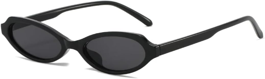 Маленькие солнцезащитные очки «кошачий глаз» для мужчин, защита от УФ-излучения UV400, модные овальные линзы, женские солнцезащитные очки в стиле панк TVTBBVV, Black Grey
Маленькие солнцезащитные очки «кошачий глаз» для мужчин, защита от УФ-излучения UV400, модные овальные линзы, женские солнцезащитные очки в стиле панк TVTBBVV, Black Grey