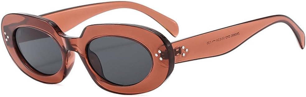 Солнцезащитные очки UV400 с защитой от УФ-излучения, овальная маленькая оправа в стиле панк с заклепками, для женщин и мужчин, для бега и занятий спортом на открытом воздухе UYPTK, 3880-c4
Солнцезащитные очки UV400 с защитой от УФ-излучения, овальная маленькая оправа в стиле панк с заклепками, для женщин и мужчин, для бега и занятий спортом на открытом воздухе UYPTK, 3880-c4