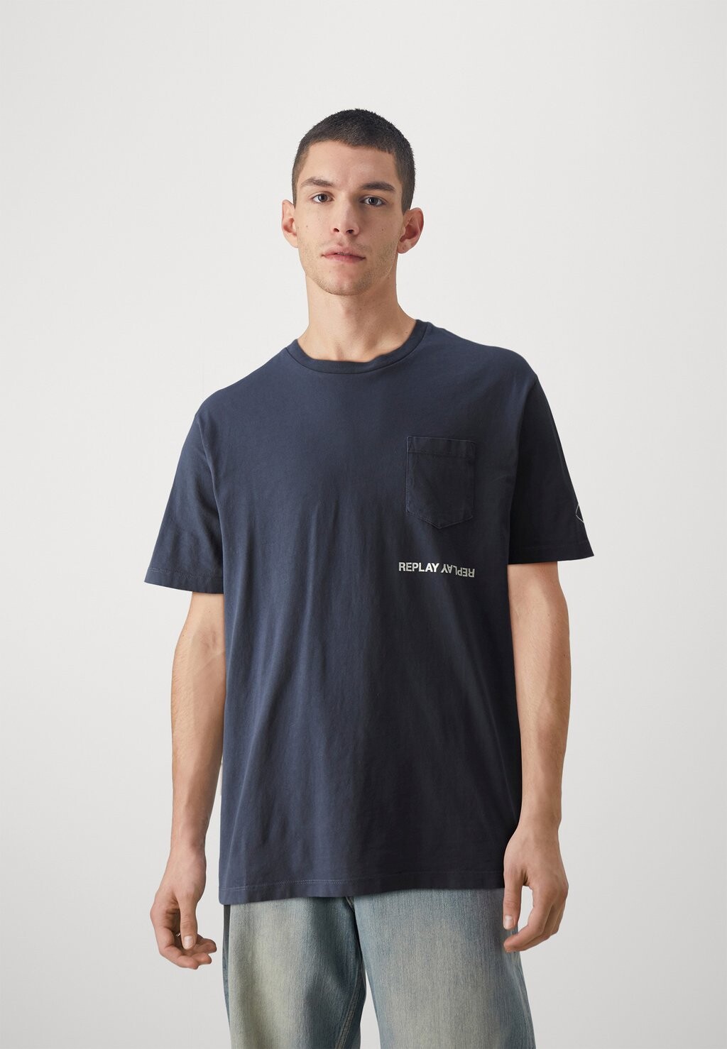 Футболка с принтом Replay, вереск синий
Футболка с принтом Replay, вереск синий