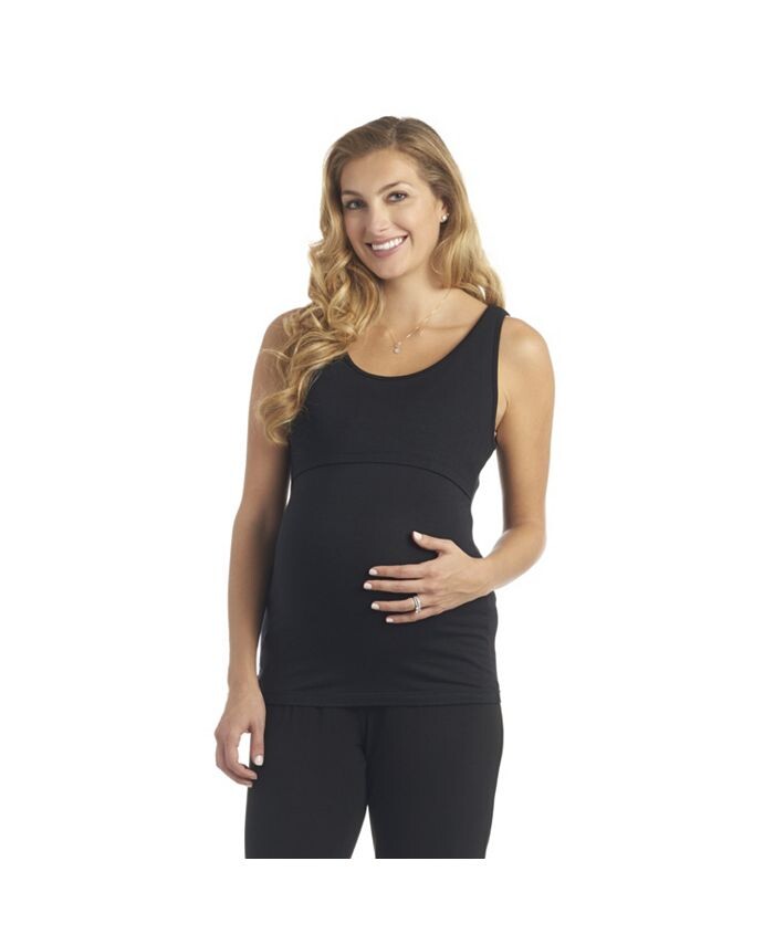 Вязаная майка для кормящих мам Kara для беременных Everly Grey, черный
Вязаная майка для кормящих мам Kara для беременных Everly Grey, черный