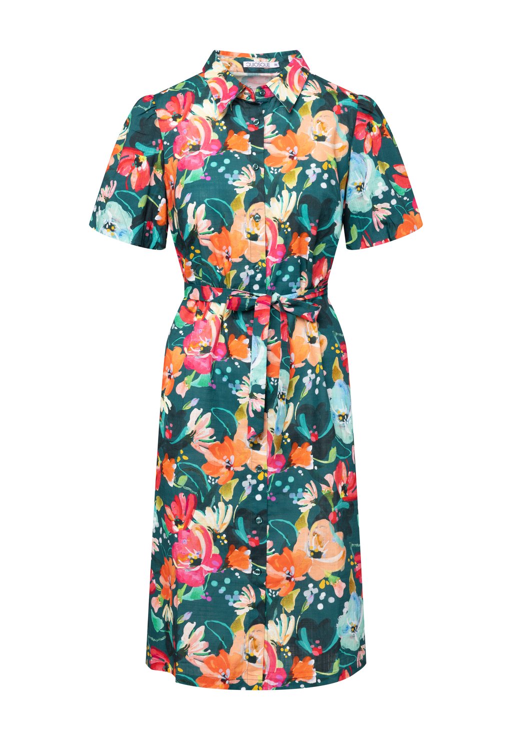 Платье-рубашка QUIOSQUE, мультиколор
Платье-рубашка QUIOSQUE, мультиколор