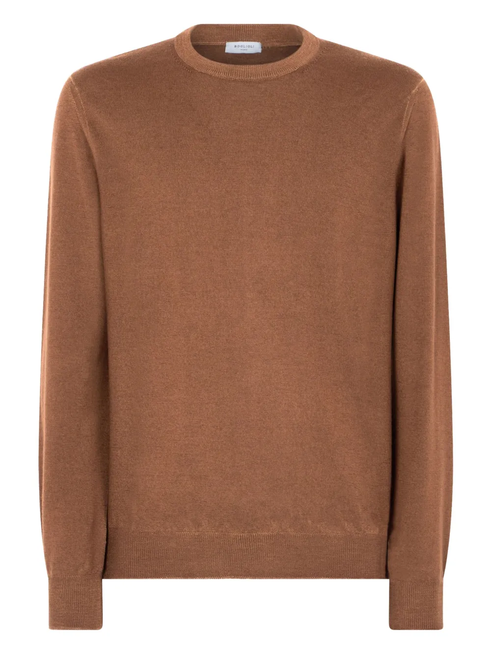 Шерстяной свитер с круглым вырезом Boglioli, коричневый
Шерстяной свитер с круглым вырезом Boglioli, коричневый
