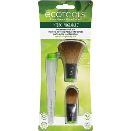 Сменная кисточка для макияжа Total Senses Foundation Brush Duo с ароматерапией, Ecotools
Сменная кисточка для макияжа Total Senses Foundation Brush Duo с ароматерапией, Ecotools
