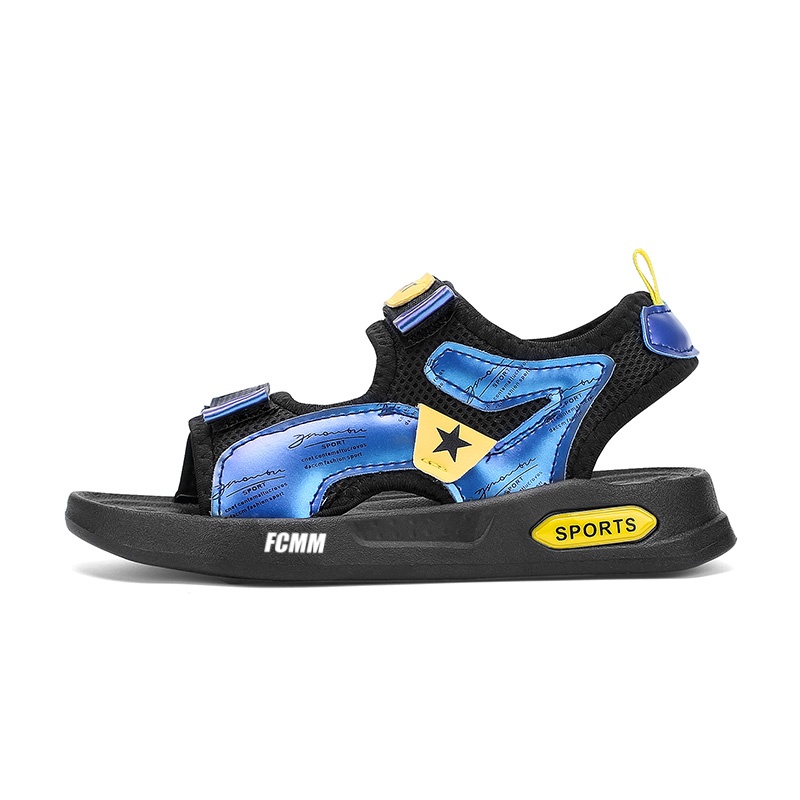 Сандалии детские, противоскользящие, дышащие, низкие FCMM, черный/желтый
Сандалии детские, противоскользящие, дышащие, низкие FCMM, черный/желтый
