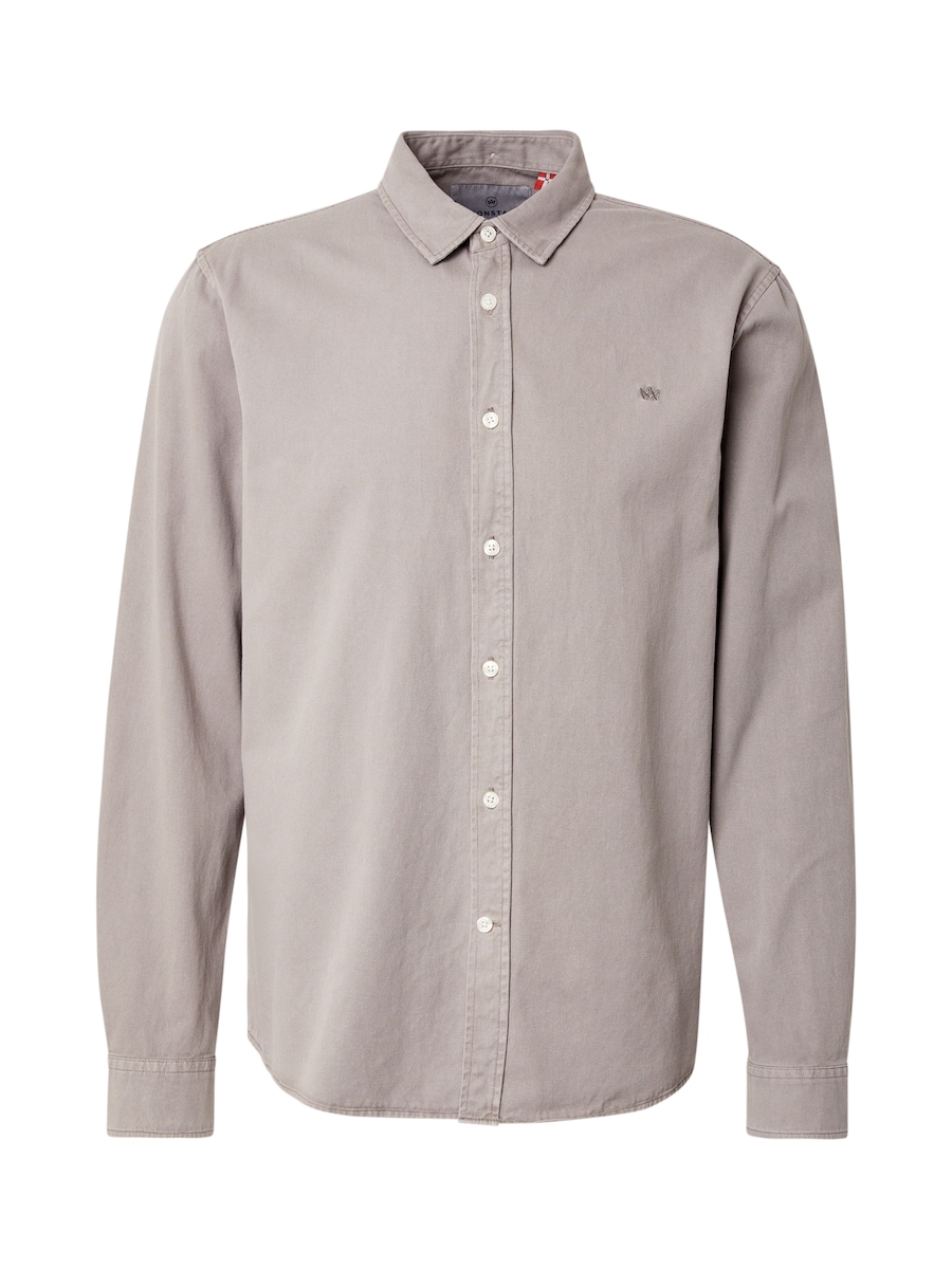 Рубашка на пуговицах классического кроя Kronstadt Eagle, светло-серый
Рубашка на пуговицах классического кроя Kronstadt Eagle, светло-серый