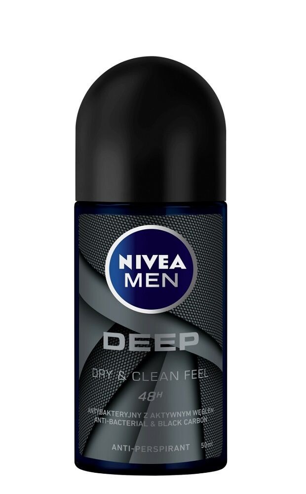 Nivea Men Deep антиперспирант для мужчин, 50 ml 
Nivea Men Deep антиперспирант для мужчин, 50 ml