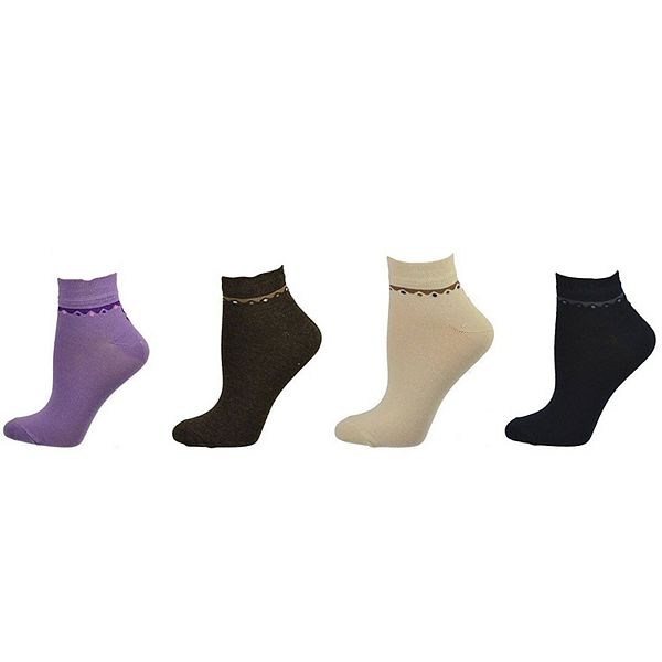 Женские носки rayon low cut, набор из 4 пар Wear Sierra, Lilac Brown Ivory Navy
Женские носки rayon low cut, набор из 4 пар Wear Sierra, Lilac Brown Ivory Navy