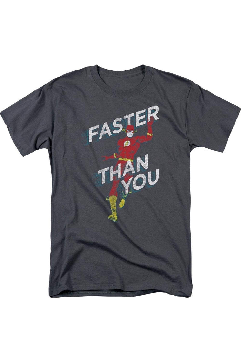 Футболка с коротким рукавом для взрослых DC Comics Flash Faster Than You Gildan, цвет charcoal
Футболка с коротким рукавом для взрослых DC Comics Flash Faster Than You Gildan, цвет charcoal