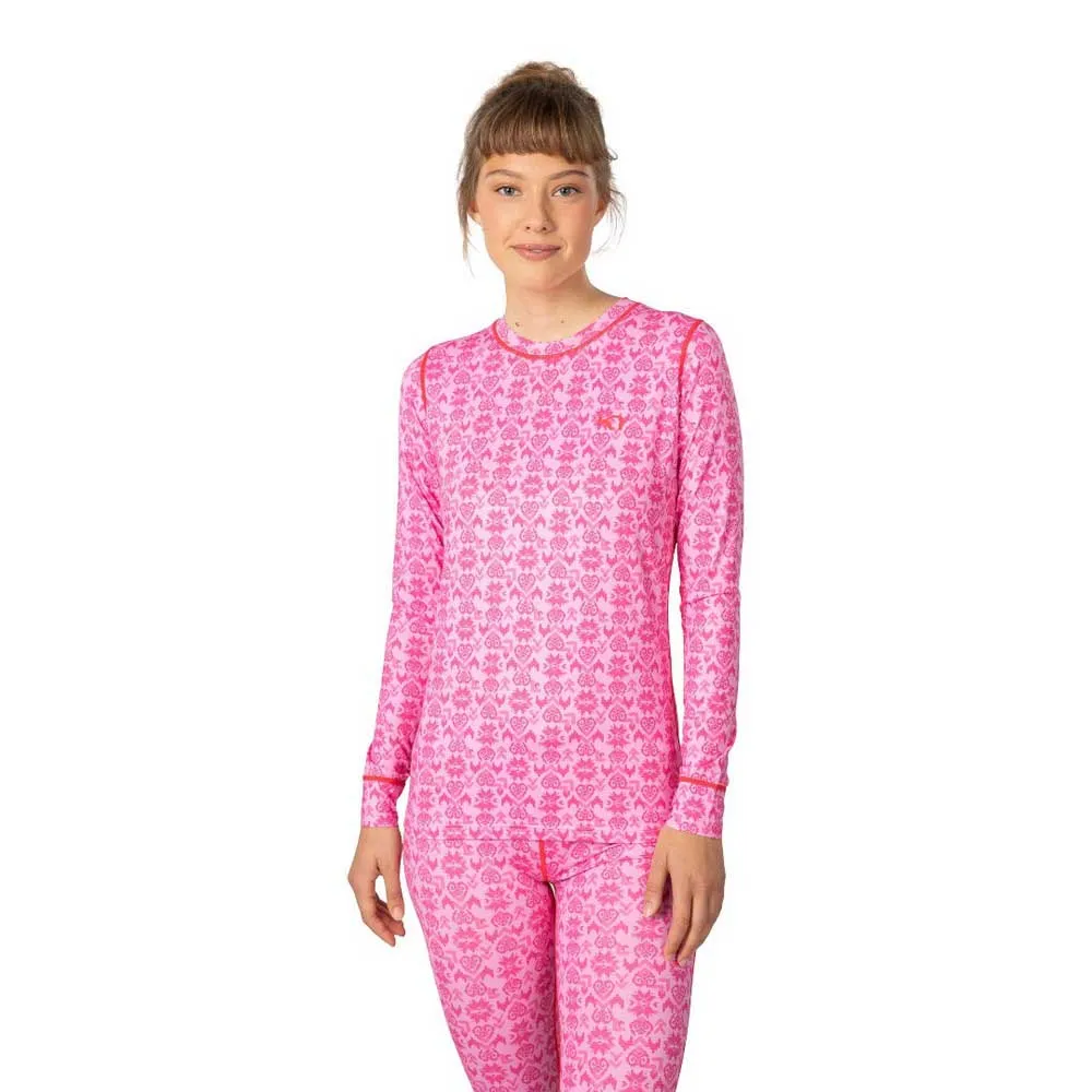 Футболка с длинным рукавом Kari Traa Fryd, розовый
Футболка с длинным рукавом Kari Traa Fryd, розовый