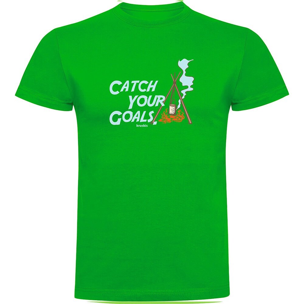 Футболка с коротким рукавом Kruskis Catch Your Goals, зеленый
Футболка с коротким рукавом Kruskis Catch Your Goals, зеленый