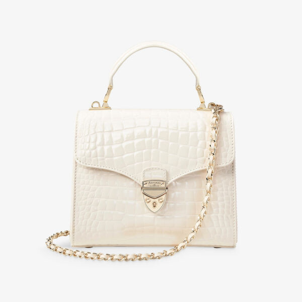 Сумка Mayfair среднего размера из кожи с тиснением под крокодила с верхней ручкой Aspinal Of London, слоновая кость, Бежевый, Сумка Mayfair среднего размера из кожи с тиснением под крокодила с верхней ручкой Aspinal Of London, слоновая кость
Сумка Mayfair среднего размера из кожи с тиснением под крокодила с верхней ручкой Aspinal Of London, слоновая кость, Бежевый, Сумка Mayfair среднего размера из кожи с тиснением под крокодила с верхней ручкой Aspinal Of London, слоновая кость