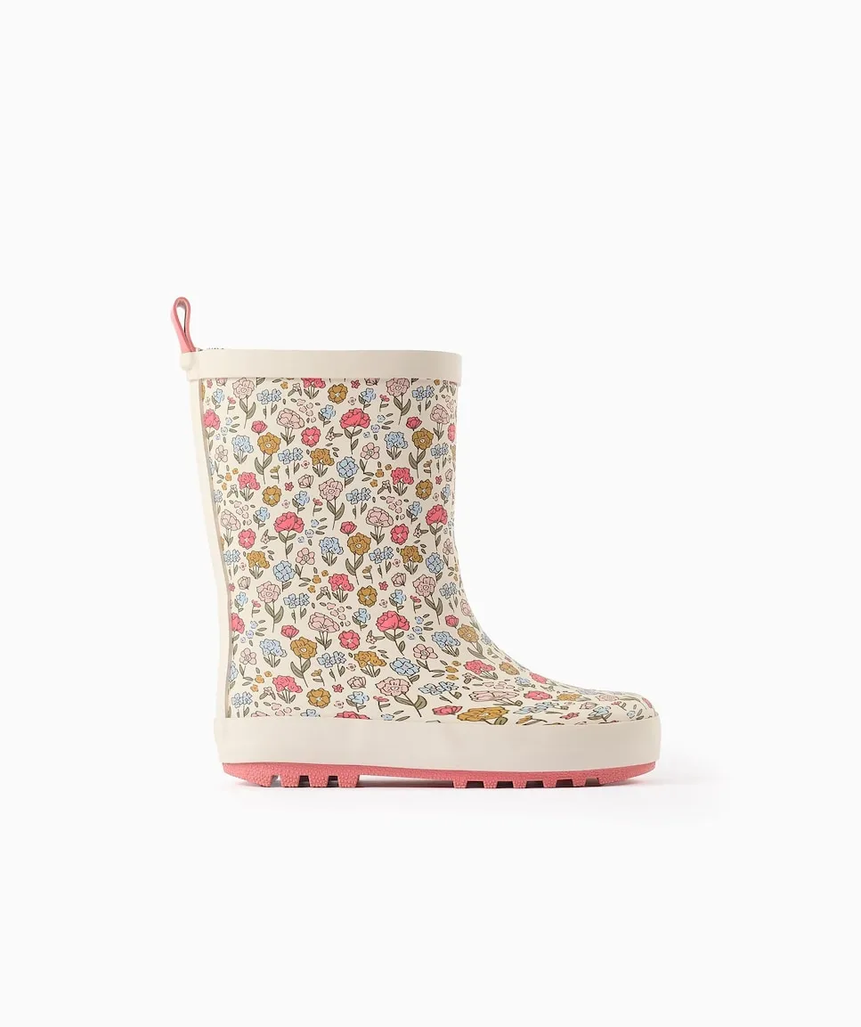 Детские резиновые сапоги с цветочным узором Zippy, бежевый
Детские резиновые сапоги с цветочным узором Zippy, бежевый