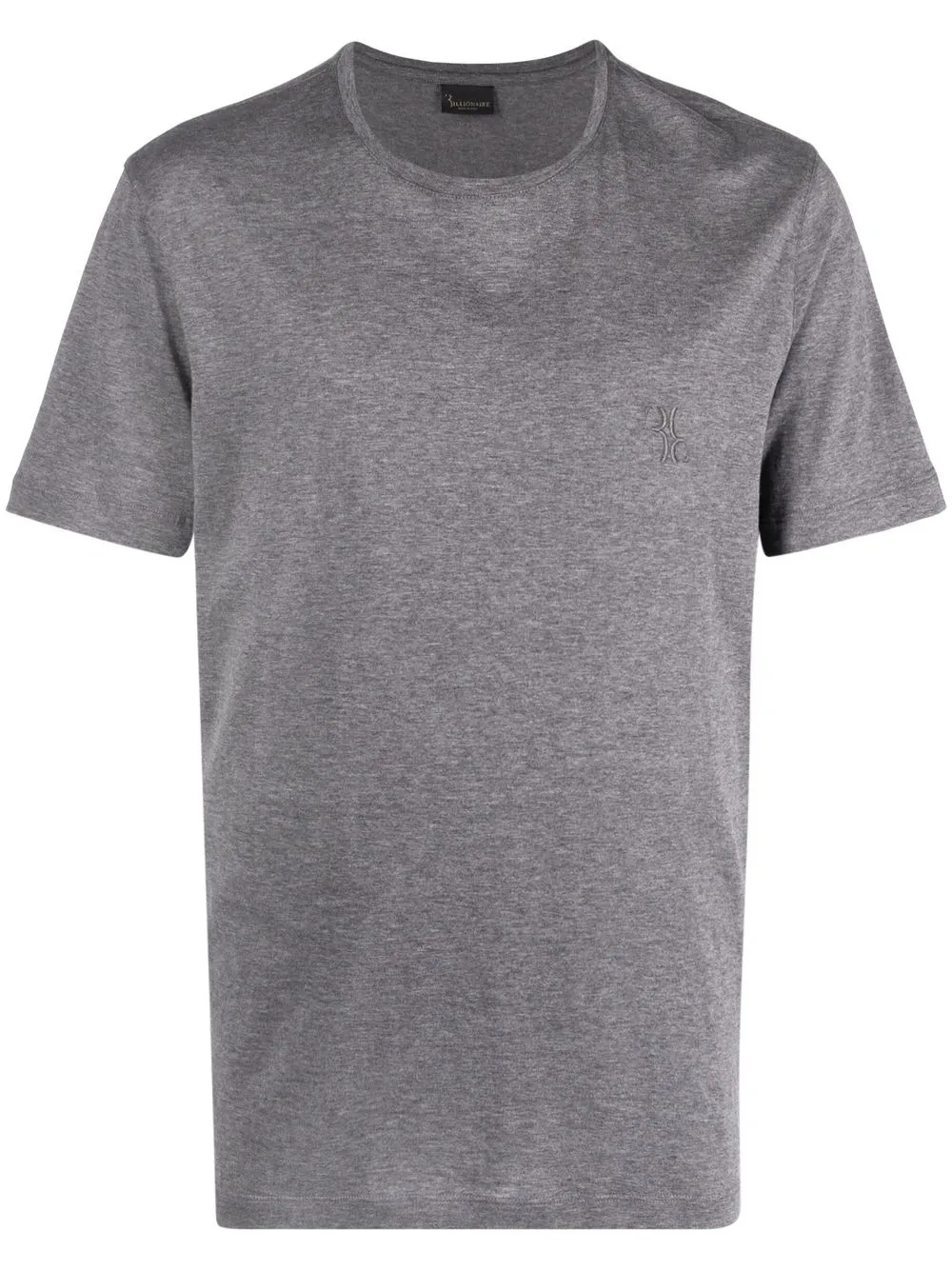 Футболка с вышитым логотипом Billionaire, серый
Футболка с вышитым логотипом Billionaire, серый
