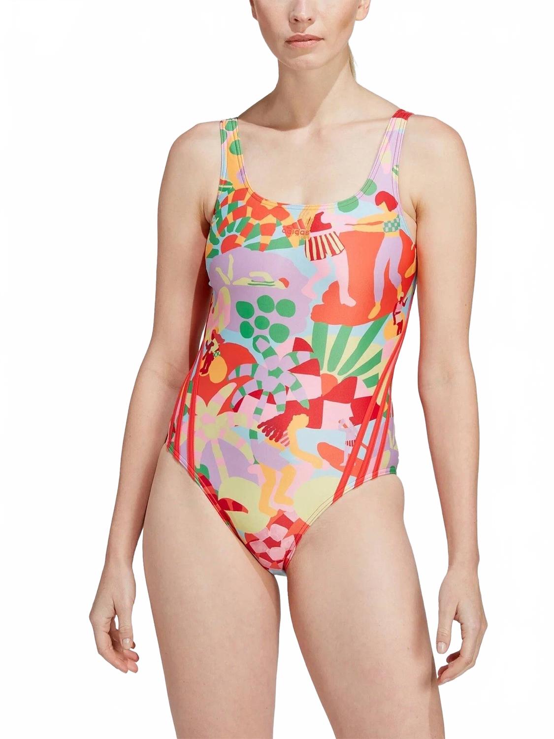 Высокий вырез цельный купальник в жемчужно-цитриновом цвете FARM Rio, Pearl Citrine
Высокий вырез цельный купальник в жемчужно-цитриновом цвете FARM Rio, Pearl Citrine