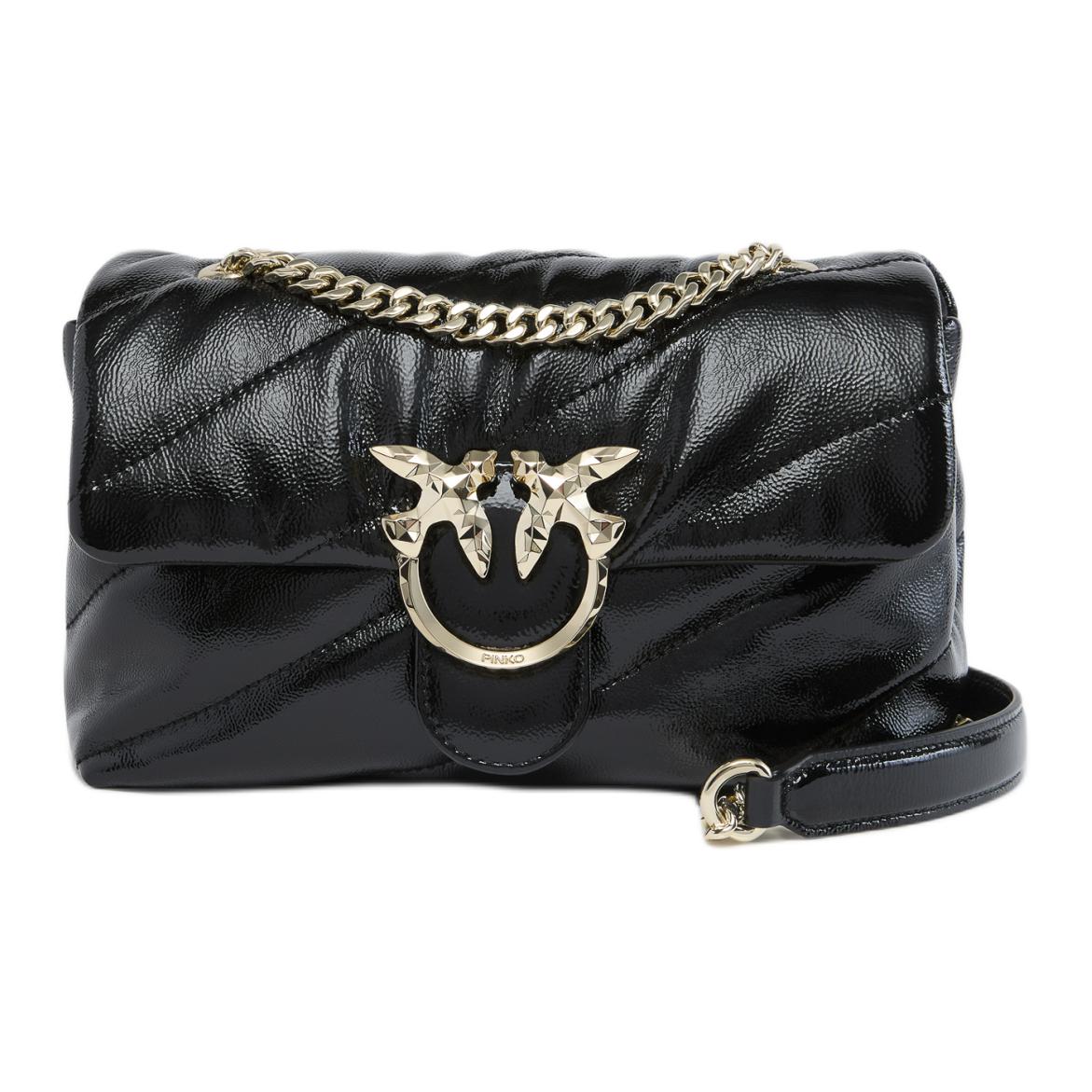 PINKO Сумка Love Bag Puff из патинированной кожи, вечерняя сумка через плечо, маленькая, для женщин, черная
PINKO Сумка Love Bag Puff из патинированной кожи, вечерняя сумка через плечо, маленькая, для женщин, черная