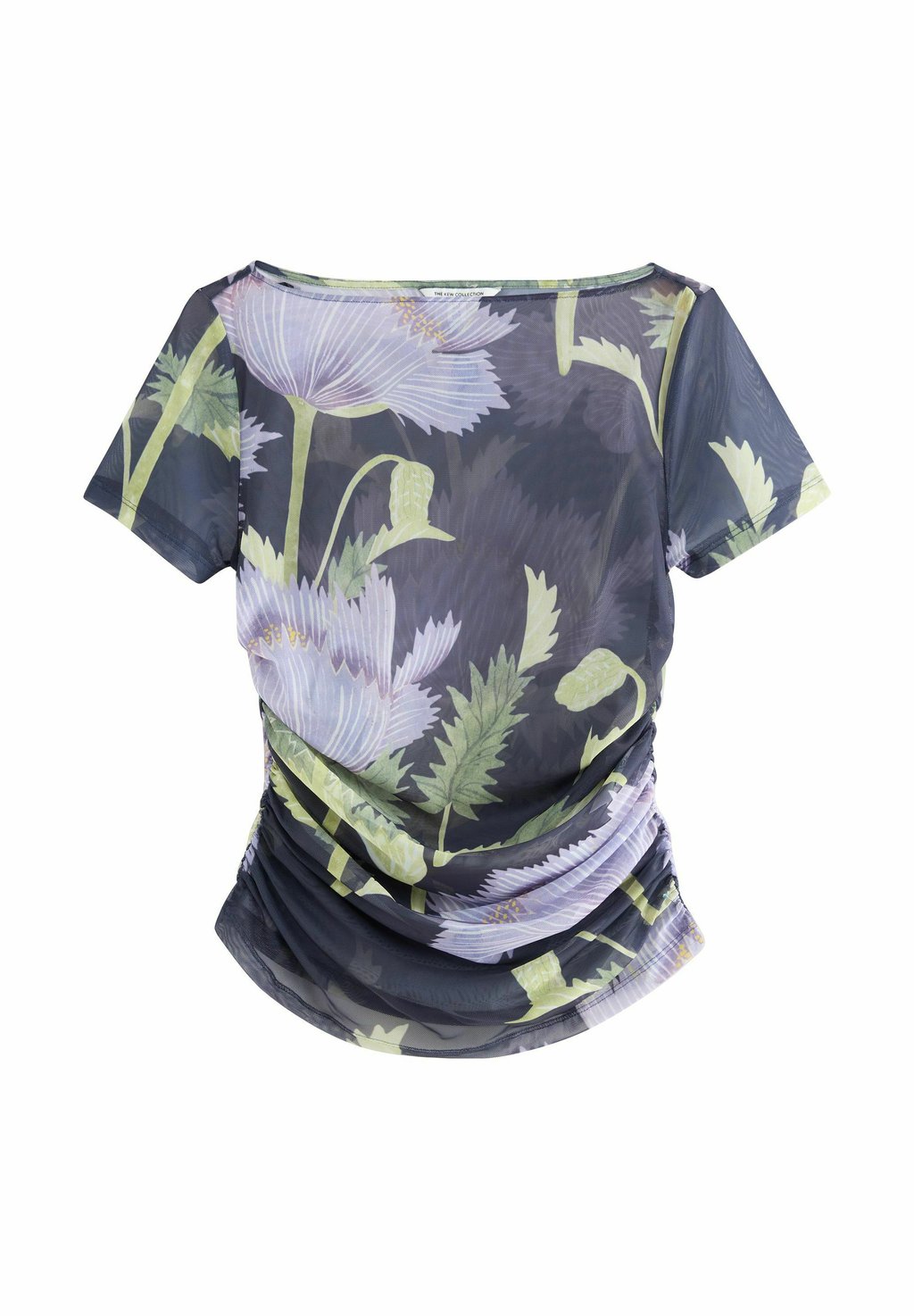 Блуза SLIM FIT SHORT SLEEVE Next, синий 
Блуза SLIM FIT SHORT SLEEVE Next, синий